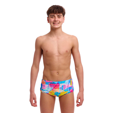 FUNKY TRUNKS Boy (6-14ans) Pixel Paradise - Sidewinder Trunks | Les4Nages