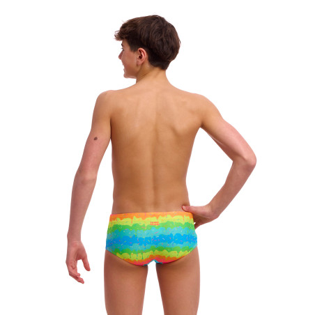 FUNKY TRUNKS Boy (6-14ans) Melting Mayhem - Sidewinder Trunks | Les4Nages