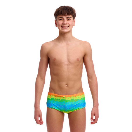 FUNKY TRUNKS Boy (6-14ans) Melting Mayhem - Sidewinder Trunks | Les4Nages
