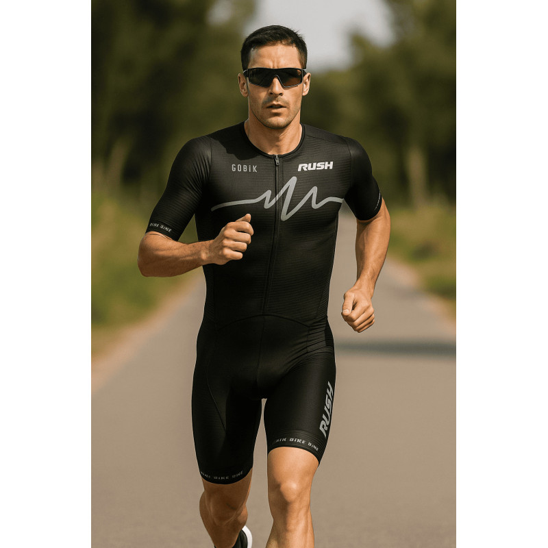 RUSH ALLIGATOR Homme - Trifonction Triathlon manches courtes | Les4Nages