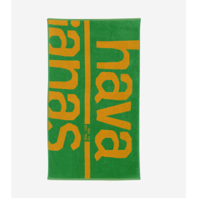 Serviette Havaianas Logo Green / Yellow