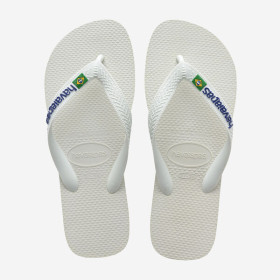 Tongs Havaianas BRASIL LOGO White