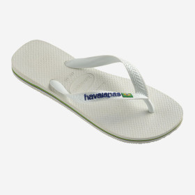 Tongs Havaianas BRASIL LOGO White