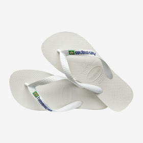 Tongs Havaianas BRASIL LOGO White