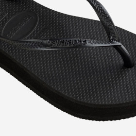 HAVAIANAS Slim Flatform Black - Tongs femme