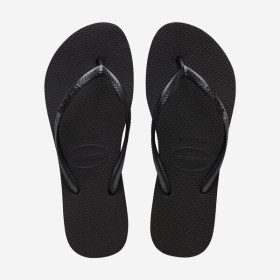 HAVAIANAS Slim Flatform Black - Tongs femme