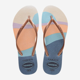 HAVAIANAS Slim Palette Glow Beige    - Tongs Femme