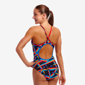 FUNKITA Pocket Rocket Diamond Back  - Maillot Femme 1 piece