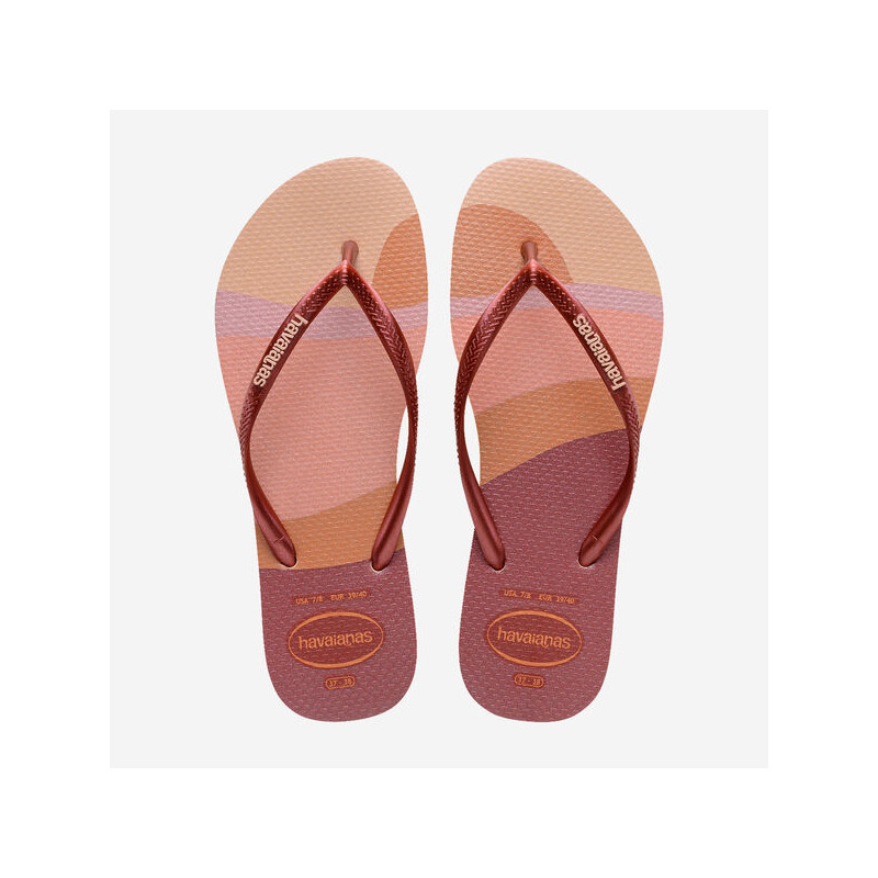 Tongs Havaianas SLIM PALETTE Ballet Rose | Les4Nages