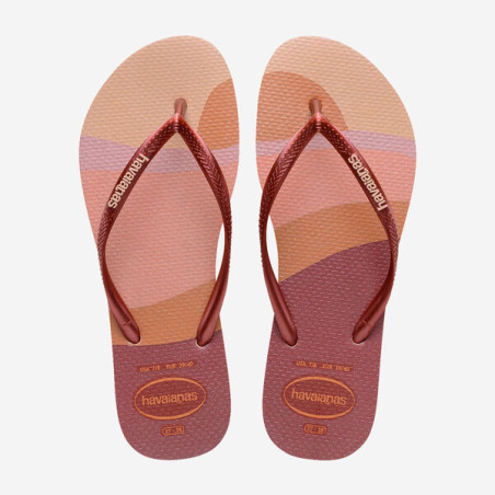Tongs Havaianas SLIM PALETTE Ballet Rose | Les4Nages