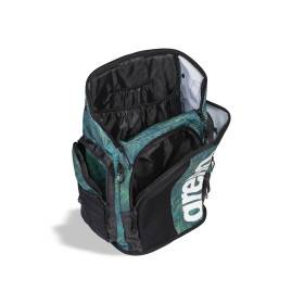 ARENA SPIKY 3 BACKPACK 45L Allover TEAM ENERGY GREEN - Sac à Dos Natation et Piscine 