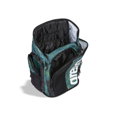 ARENA SPIKY 3 BACKPACK 45L Allover TEAM ENERGY GREEN - Sac à Dos Natation et Piscine | Les4Nages