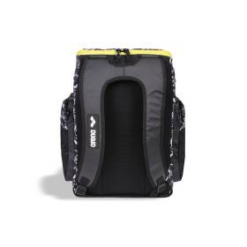 ARENA SPIKY 3 BACKPACK 45L Allover BLACK WHITE- Sac à Dos Natation et Piscine