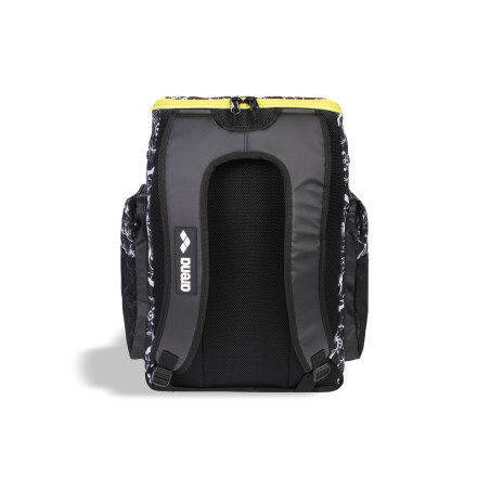 ARENA SPIKY 3 BACKPACK 45L Allover BLACK WHITE- Sac à Dos Natation et Piscine | Les4Nages