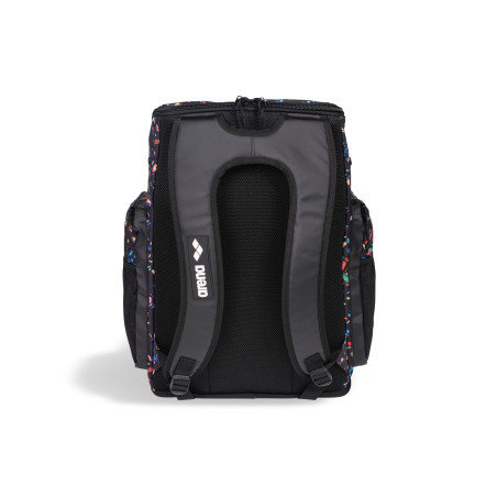ARENA SPIKY 3 BACKPACK 45L Allover CONFETTI BLACK - Sac à Dos Natation et Piscine | Les4Nages