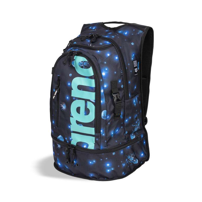 ARENA Fastpack 3.0 Allover AQUA - Sac à Dos Natation, Sport et Piscine | Les4Nages