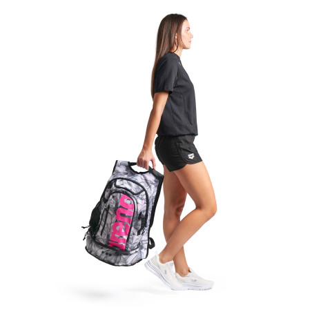 ARENA Fastpack 3.0 Allover SEABED - Sac à Dos Natation, Sport et Piscine | Les4Nages