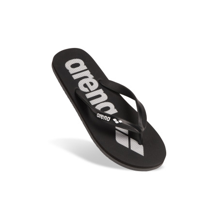 Tongs Arena FLIP FLOP BLACK WHITE - Plage et Piscine | Les4Nages