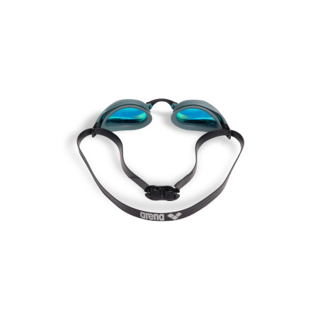 ARENA Cobra Core Swipe Mirror - AQUA SAGE BLACK - Lunettes Natation | Les4Nages