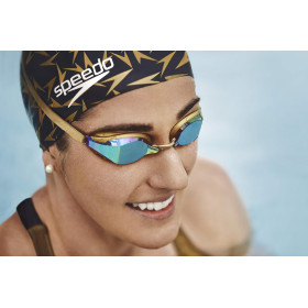 Speedo Fastskin Speedsocket 2 Mirror Gold - Portées par Léon Marchand aux JO et Monde