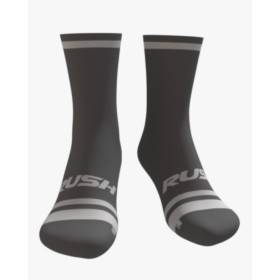 RUSH SOCKS TRI - METALIC-WHITE- Socquettes Cyclisme,Triathlon