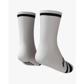 RUSH SOCKS UNICOLOR WHITE - BLACK - Socquettes Cyclisme,Triathlon