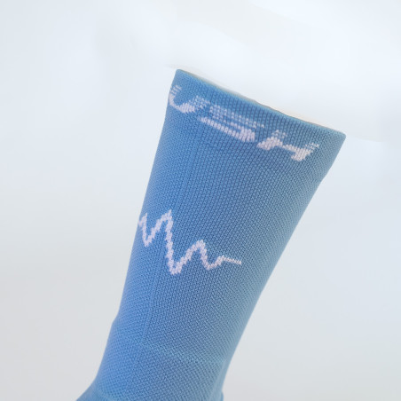 RUSH Med SOCKS ROYAL BLUE - Socquettes Cyclisme, Triathlon | Les4Nages