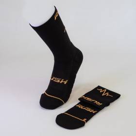 RUSH Med SOCKS BLACK - Socquettes Cyclisme, Triathlon