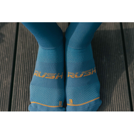 RUSH Med SOCKS BRONZE - Socquettes Cyclisme, Triathlon | Les4Nages