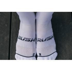 RUSH Med SOCKS WHITE - Socquettes Cyclisme, Triathlon