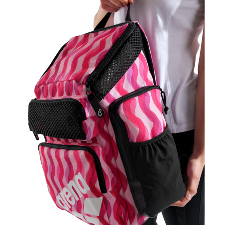 ARENA ONE GO BACKPACK 45L AO Ripple Print - Sac à Dos Natation et Piscine  | Les4Nages