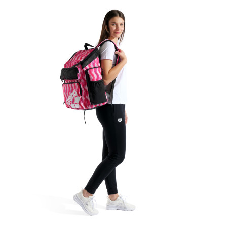 ARENA ONE GO BACKPACK 45L AO Ripple Print - Sac à Dos Natation et Piscine  | Les4Nages