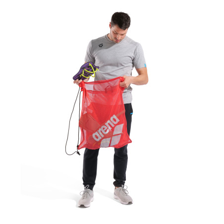 Mesh Bag Arena One Go Red | Les4Nages