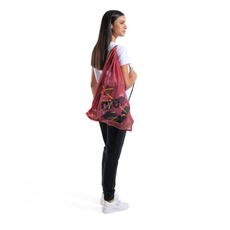 Mesh Bag Arena One Go Crimson | Les4Nages