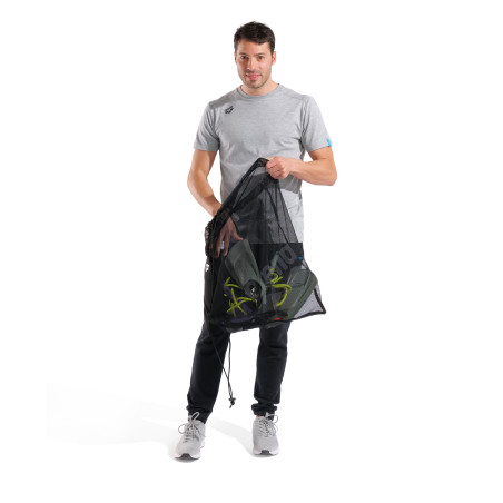 Mesh Bag Arena One Go Black  | Les4Nages