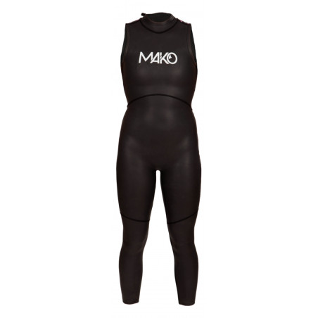 Mako NeoSwim Sleeveless Femme - Combinaison Triathlon Néoprène sans manches | Les4Nages