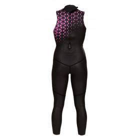 Mako NeoSwim Sleeveless Femme - Combinaison Triathlon Néoprène sans manches Femme
