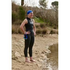 Mako NeoSwim Sleeveless Femme - Combinaison Triathlon Néoprène sans manches Femme