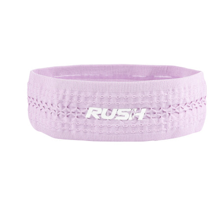 Headband Running RUSH - LIGHT PINK - Bandeau running léger, respirant, extensible et sans coutures | Les4Nages