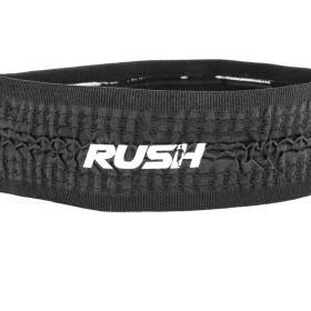 Headband Running RUSH - BLACK - Bandeau running léger, respirant, extensible et sans coutures