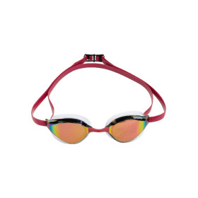 ARENA Python Mirror Copper White Red Wine - Lunettes Natation