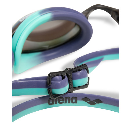 ARENA Python Mirror turquoise future dusk wate - Lunettes Natation | Les4Nages