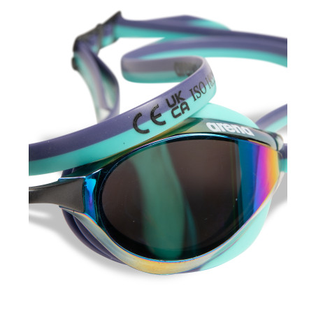 ARENA Python Mirror turquoise future dusk wate - Lunettes Natation | Les4Nages