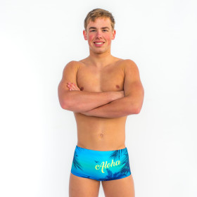 SWEAMS TRUNKS ALOHA  PURPLE...