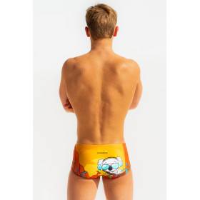 SWEAMS TRUNKS KOALA AUSTRALIA Sunset Orange - Boxer Natation Homme