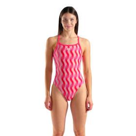 Arena RIPPLE PRINT SWIMSUIT Challenge Back - Maillot de bain femme 1 pièce
