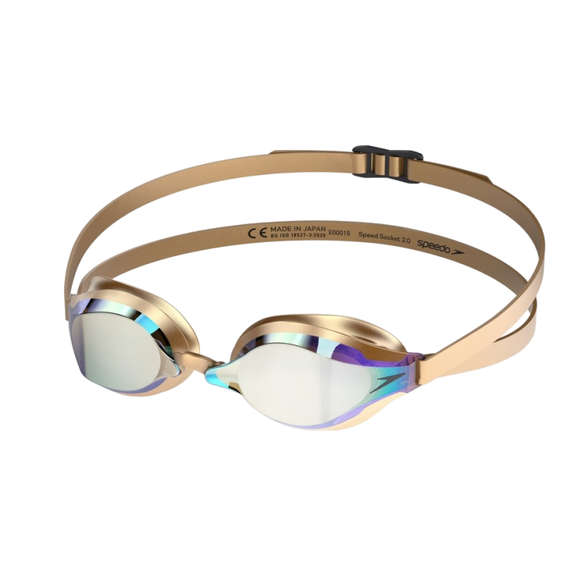 Speedo Fastskin Speedsocket 2 Mirror Gold Or - Portées par Léon Marchand aux JO et Monde