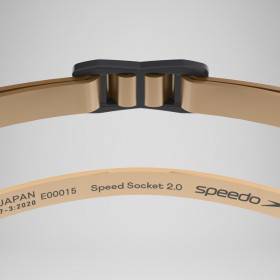 Speedo Fastskin Speedsocket 2 Mirror Gold - Portées par Léon Marchand aux JO et Monde