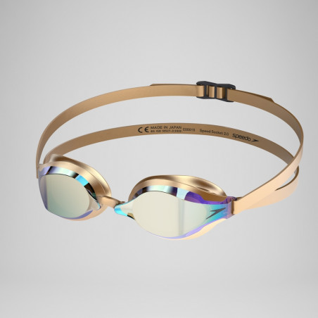 Speedo Fastskin Speedsocket 2 Mirror Gold Or - Portées par Léon Marchand aux JO et Monde