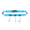 Ceinture porte dossard RUSH Energy Race belt Blue avec 3 points de fixation et 6 porte gels